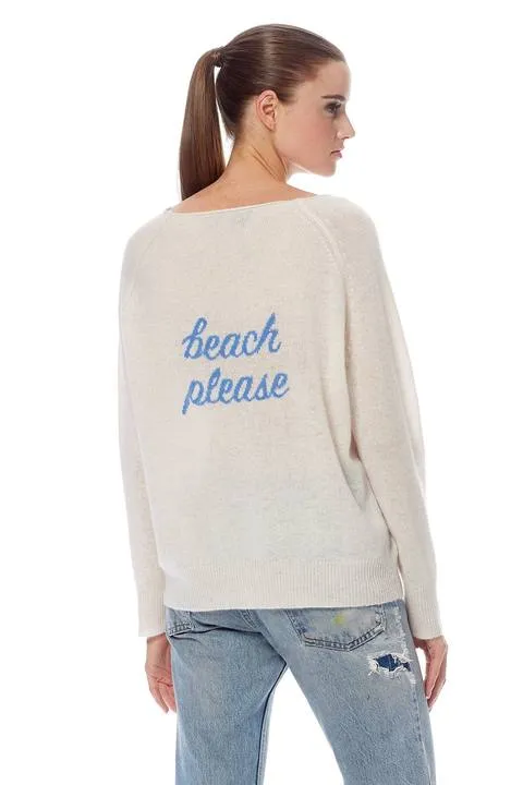 360 Sweater - Beach Please Cobalt/Multi