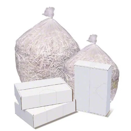 43x47 Performance High Density 15 micron Extra Heavy Clear Can Liner, 56 gal, Coreless roll, 200 bags/case