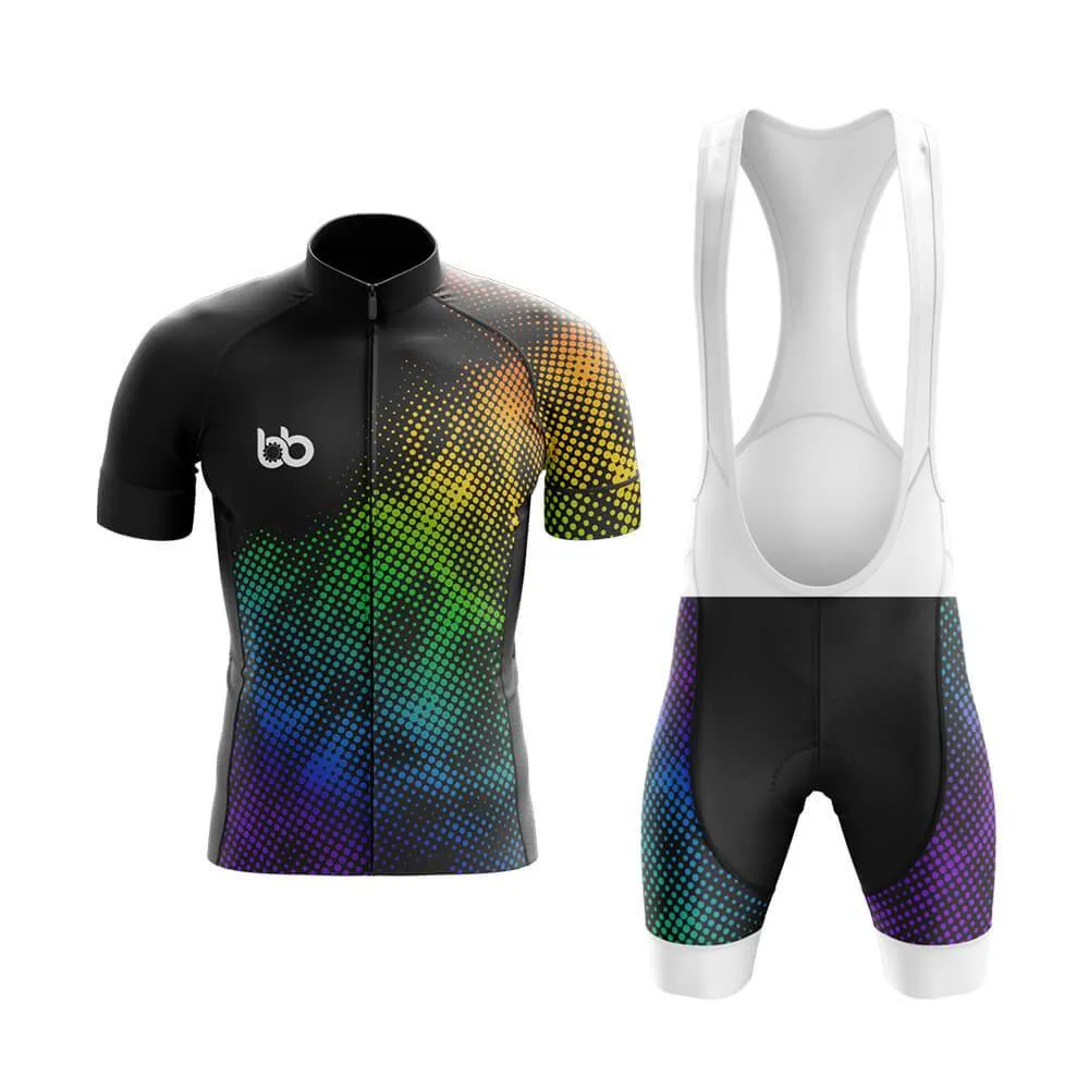 Abstract Rainbow (V11) Club Cycling Kit