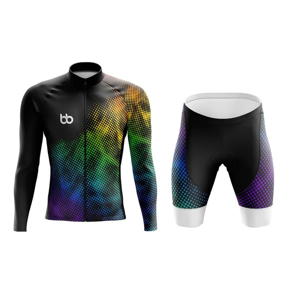 Abstract Rainbow (V11) Club Cycling Kit