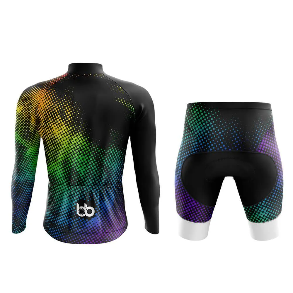 Abstract Rainbow (V11) Club Cycling Kit