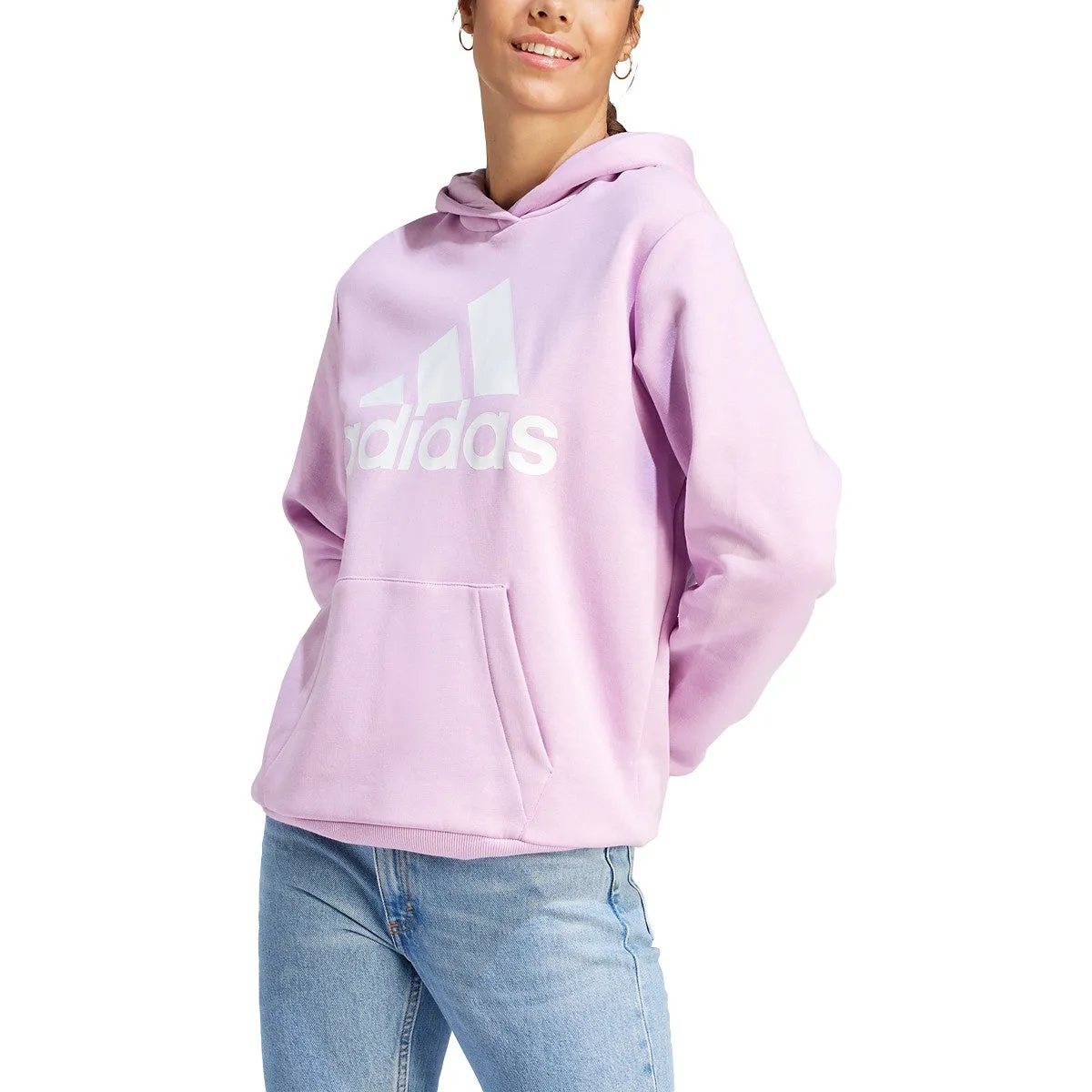 adidas Women's Oversized Big Logo Hoodie