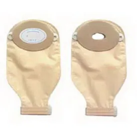 Adult Post Op Drain Pouch Custom Pre-Cut 1-1/4" Round Opening With Barrier, Convex