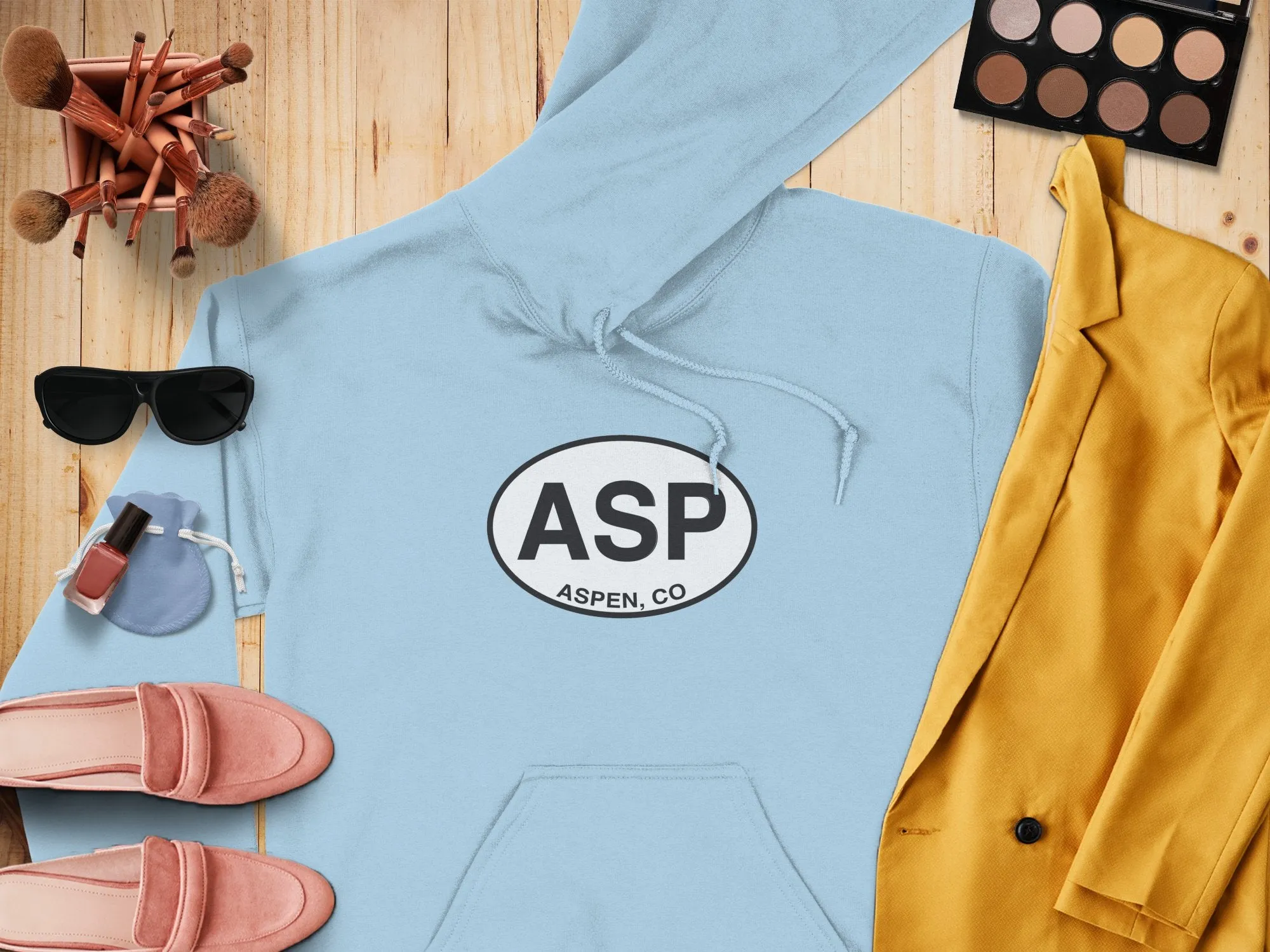 Aspen Travel Vacation Hoodie for Mountain Adventures