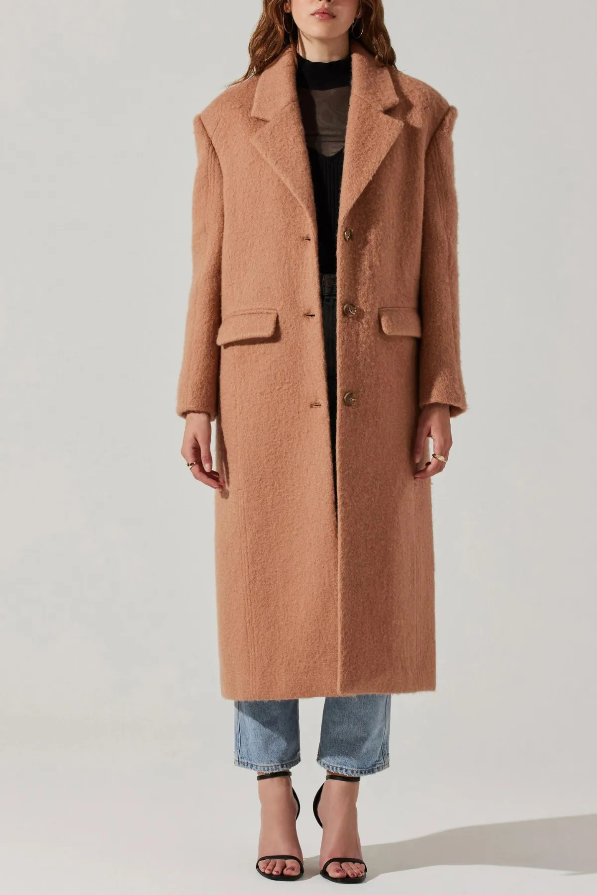 ASTR THE LABEL - ETTA WOOL BLEND COAT