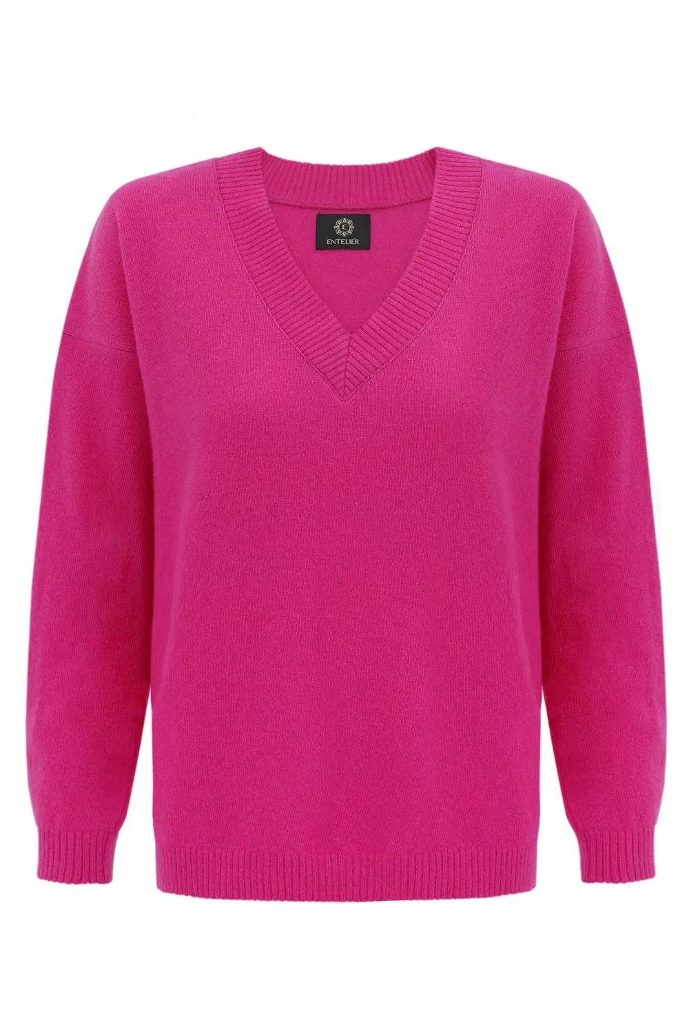 Cashmere Sweater Fuchsia