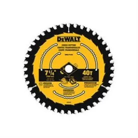 Circular Saw Blade, 40T, 7-1/4-In.