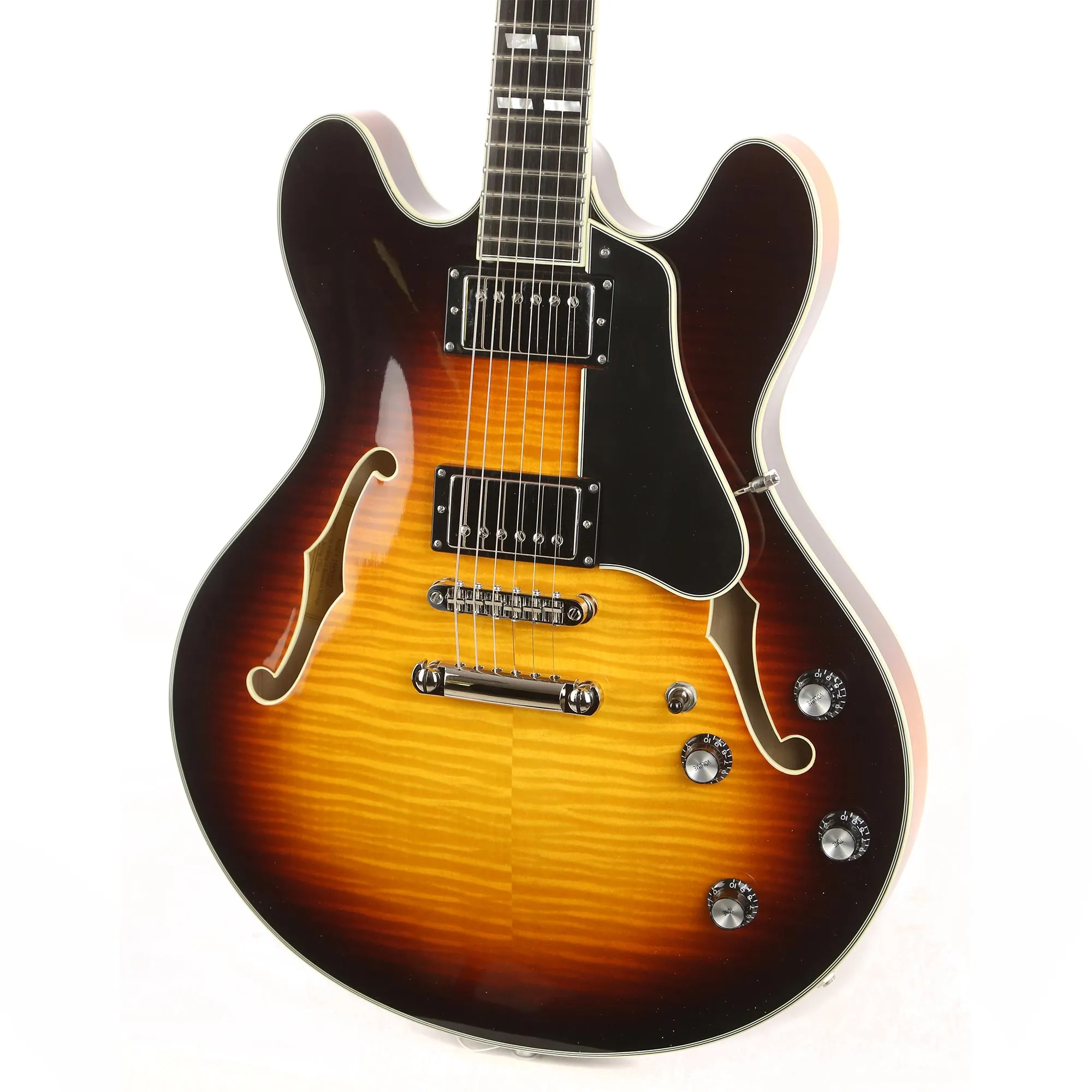 Eastman T486-SB Thinline Semi-Hollow Sunburst Used