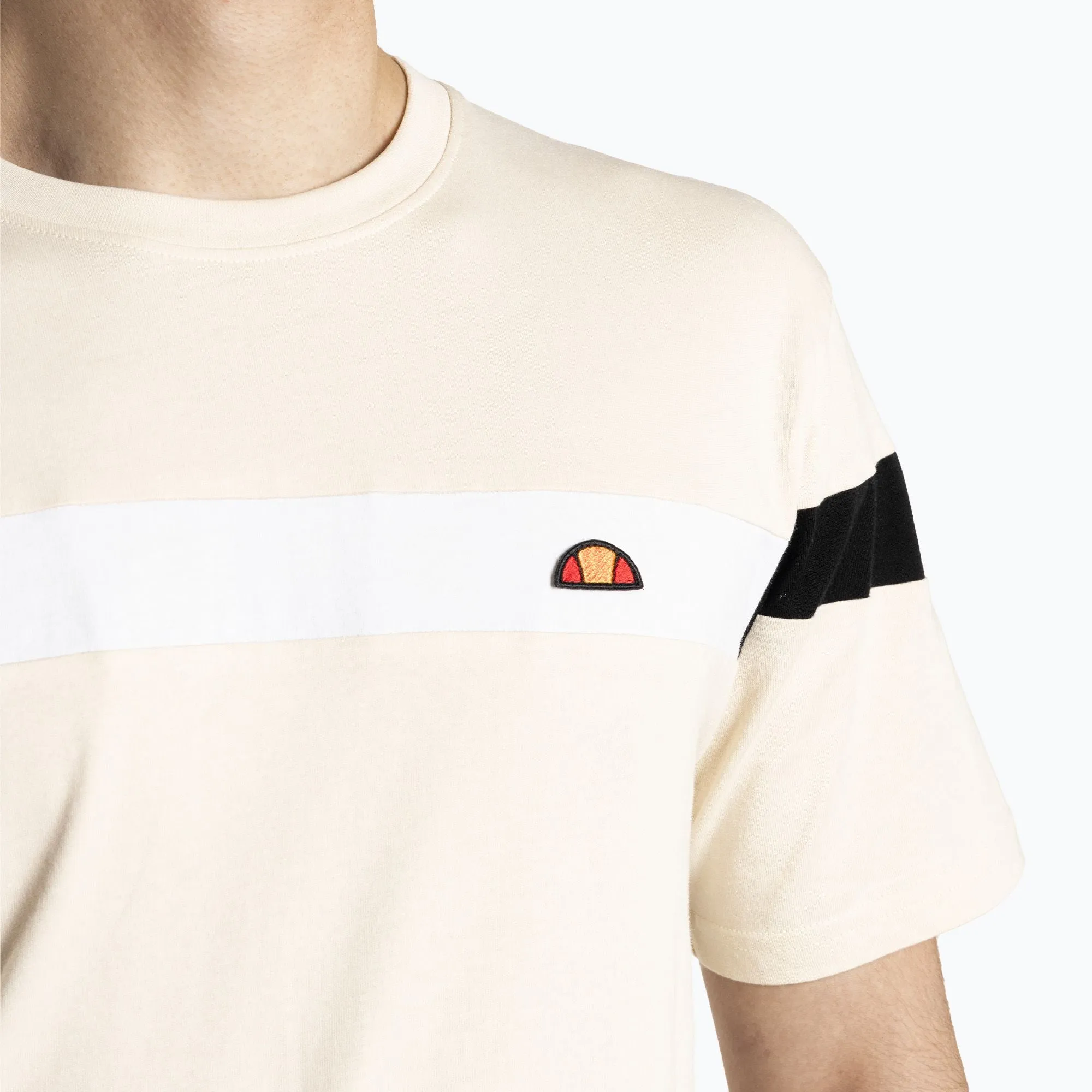 ELLESSE MEN'S CASERIO OFF WHITE TEE