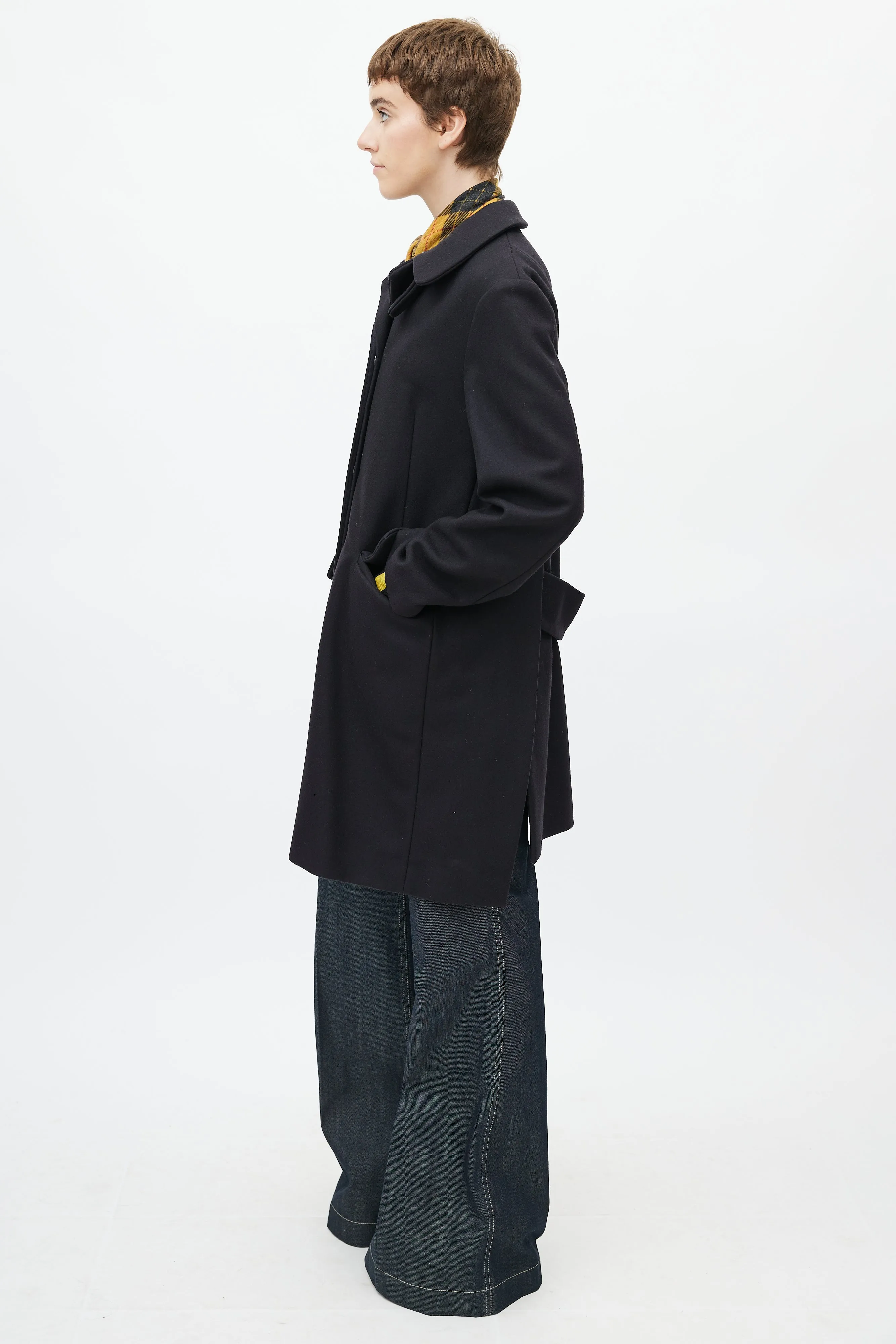 Fall 2013 Black Wool Coat