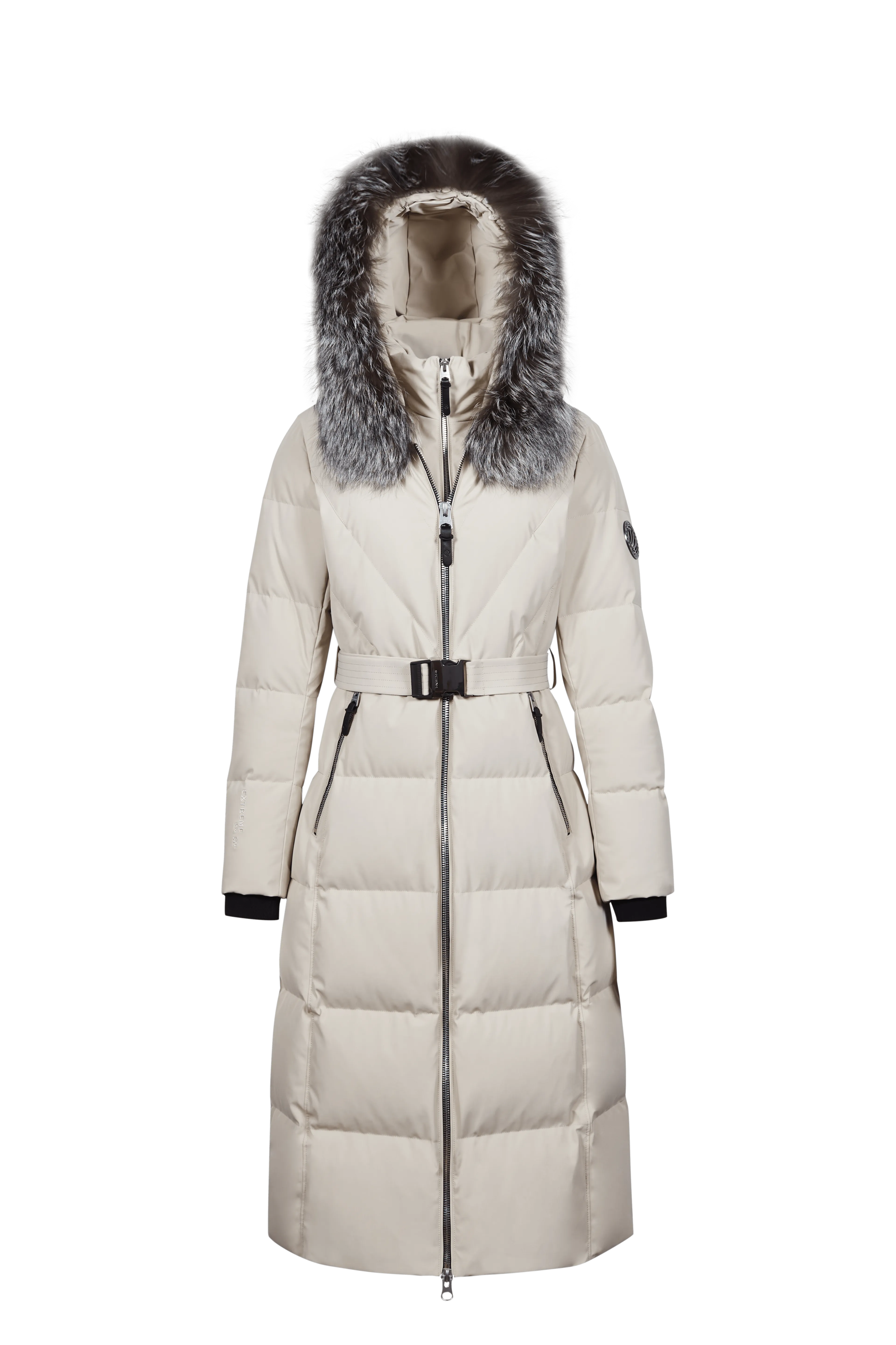 Full Length Hooded Goose Down Jacket