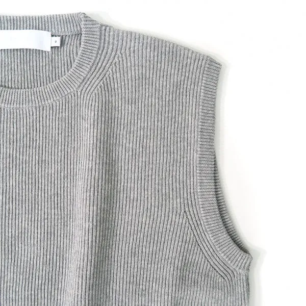 【Graphpaper/グラフペーパー】High Density Cotton Knit Vest