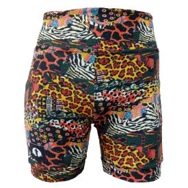 High Waist Funky Pants - Wild