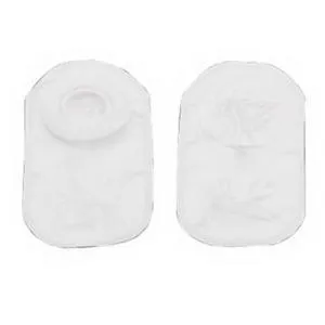 Hollister Pouchkins Premie One-Piece Ostomy Pouch, Up to 5/8" Cut-to-Fit Flat SoftFlex Skin Barrier, Soft Wire Closure, 5/8" Stoma Opening