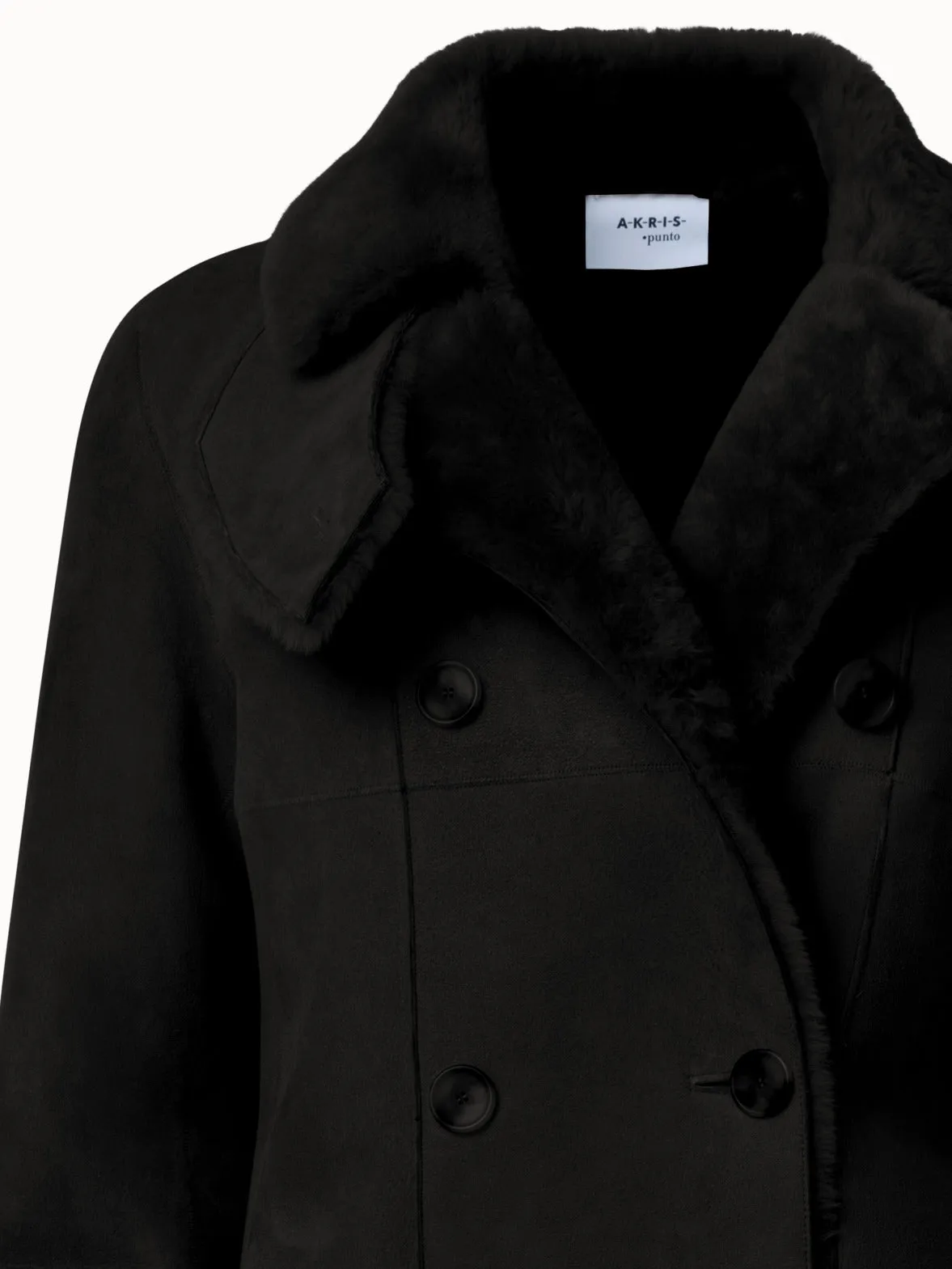 Lamb Shearling Long Coat