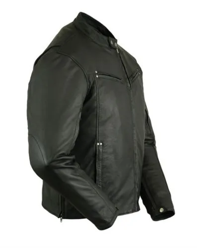 Lightweight Premium Leather Motorcycle Jacket