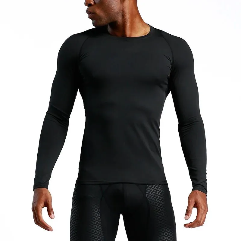 Long Sleeve Gymwear Men's T-shirt | Fitness Sportswear