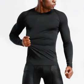 Long Sleeve Gymwear Men's T-shirt | Fitness Sportswear