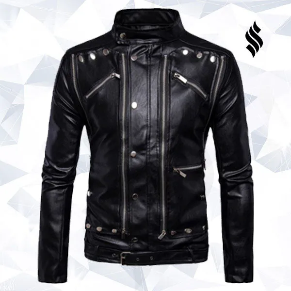 Men’s New Classic Style Leather Fashion jacket