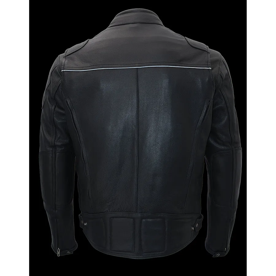 Men’s True ALL SEASONS Leather Jacket w/ Heated Technology and Cool Tec®