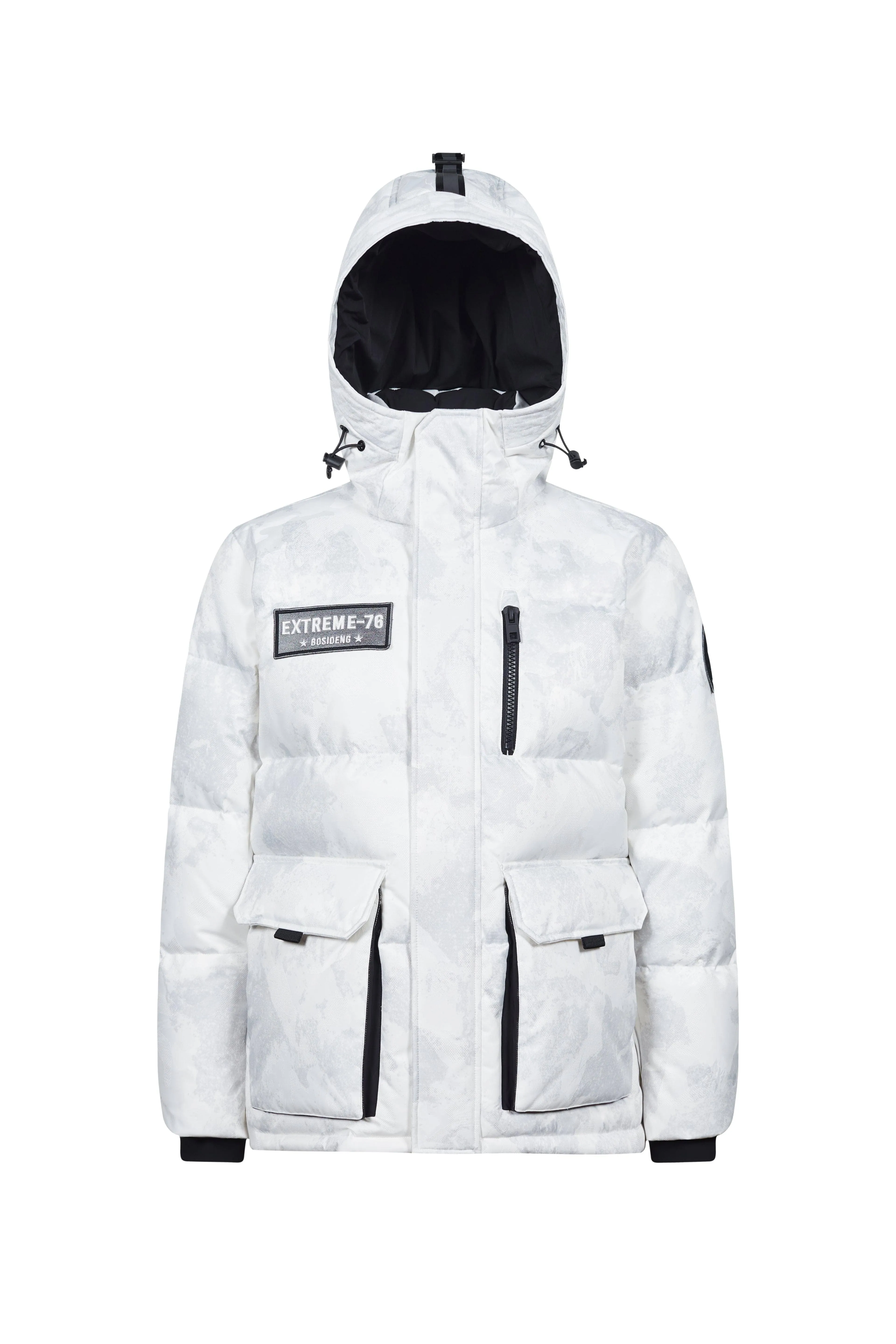 Mid-Length Goose Down Jacket