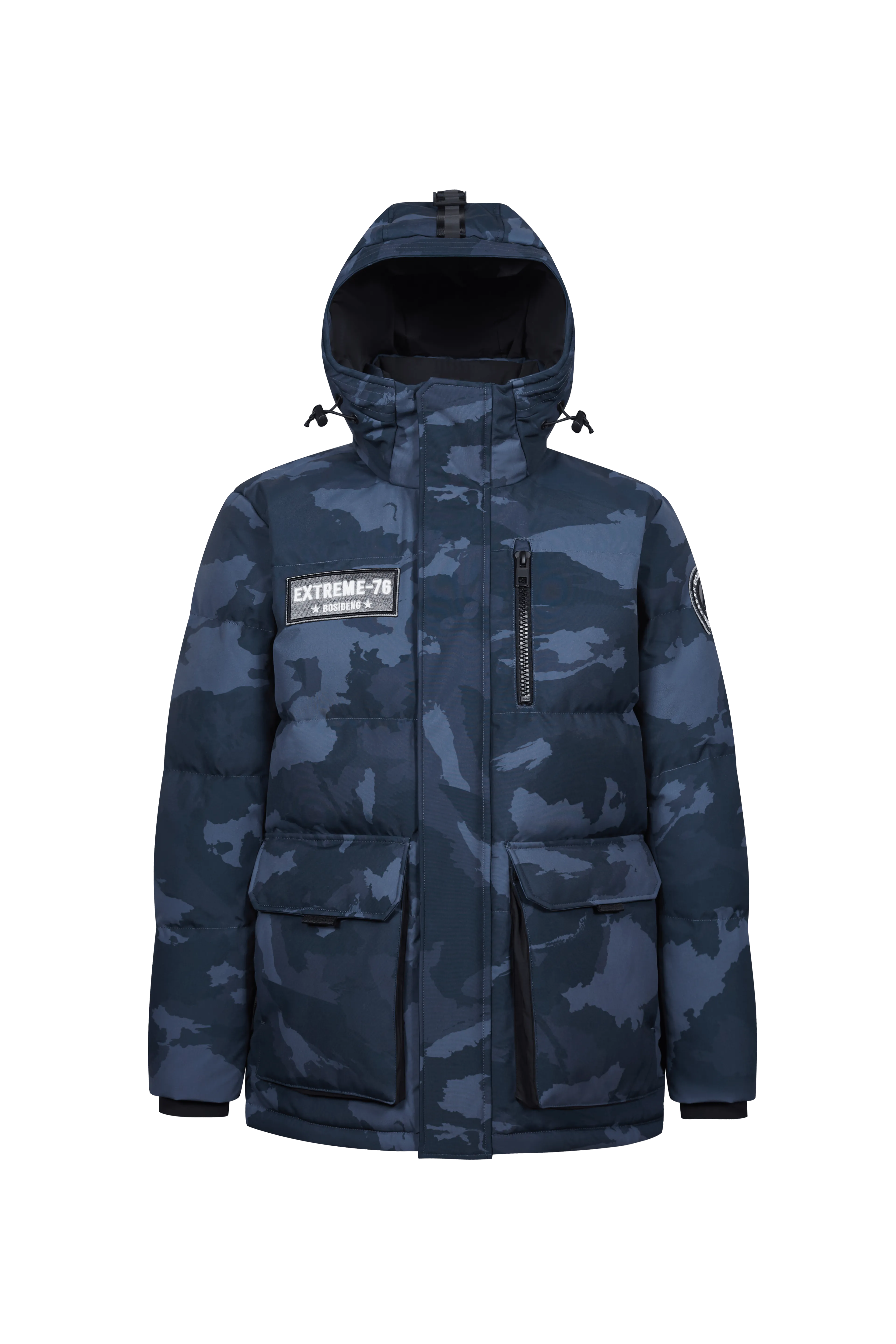 Mid-Length Goose Down Jacket