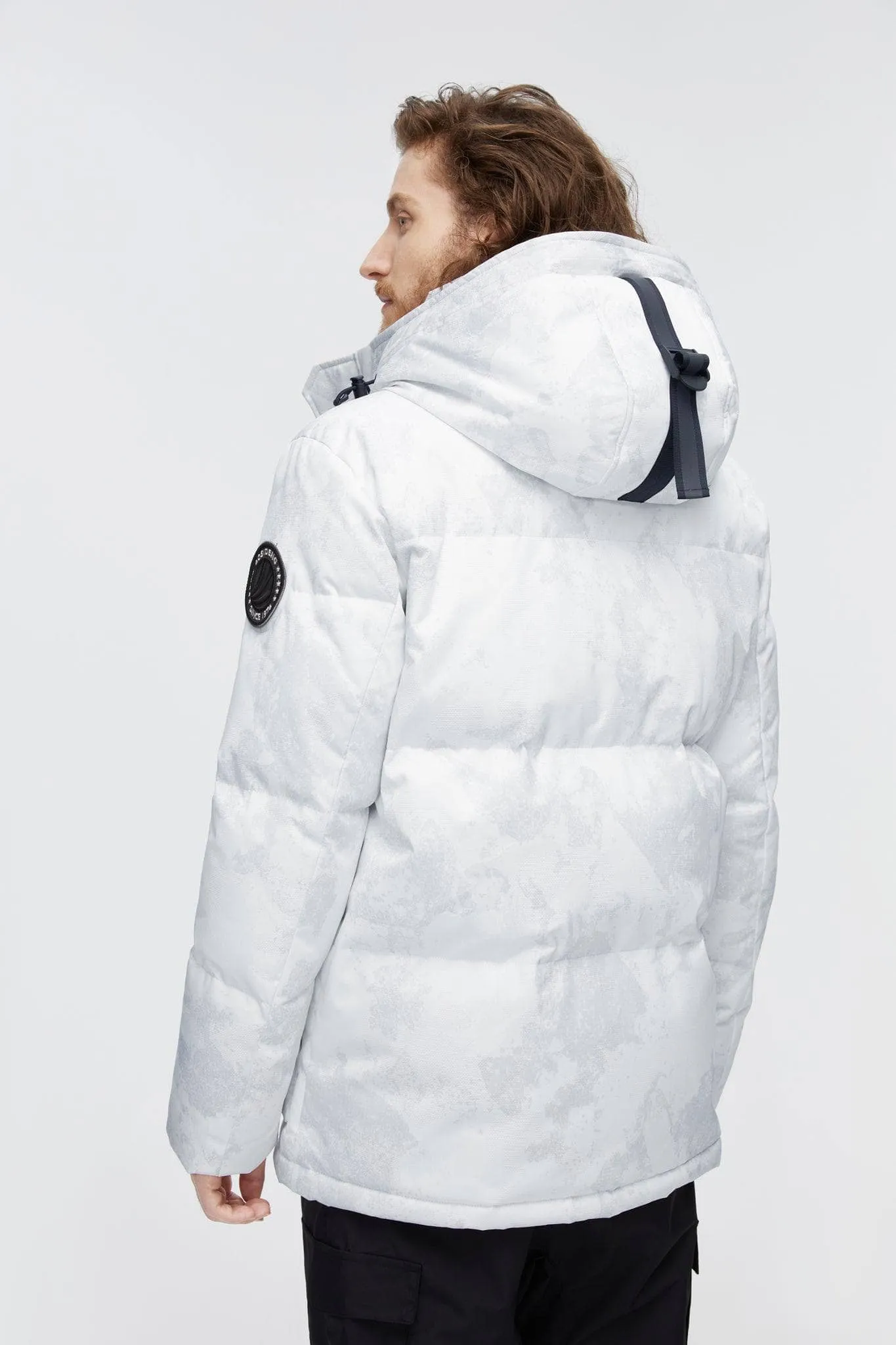 Mid-Length Goose Down Jacket