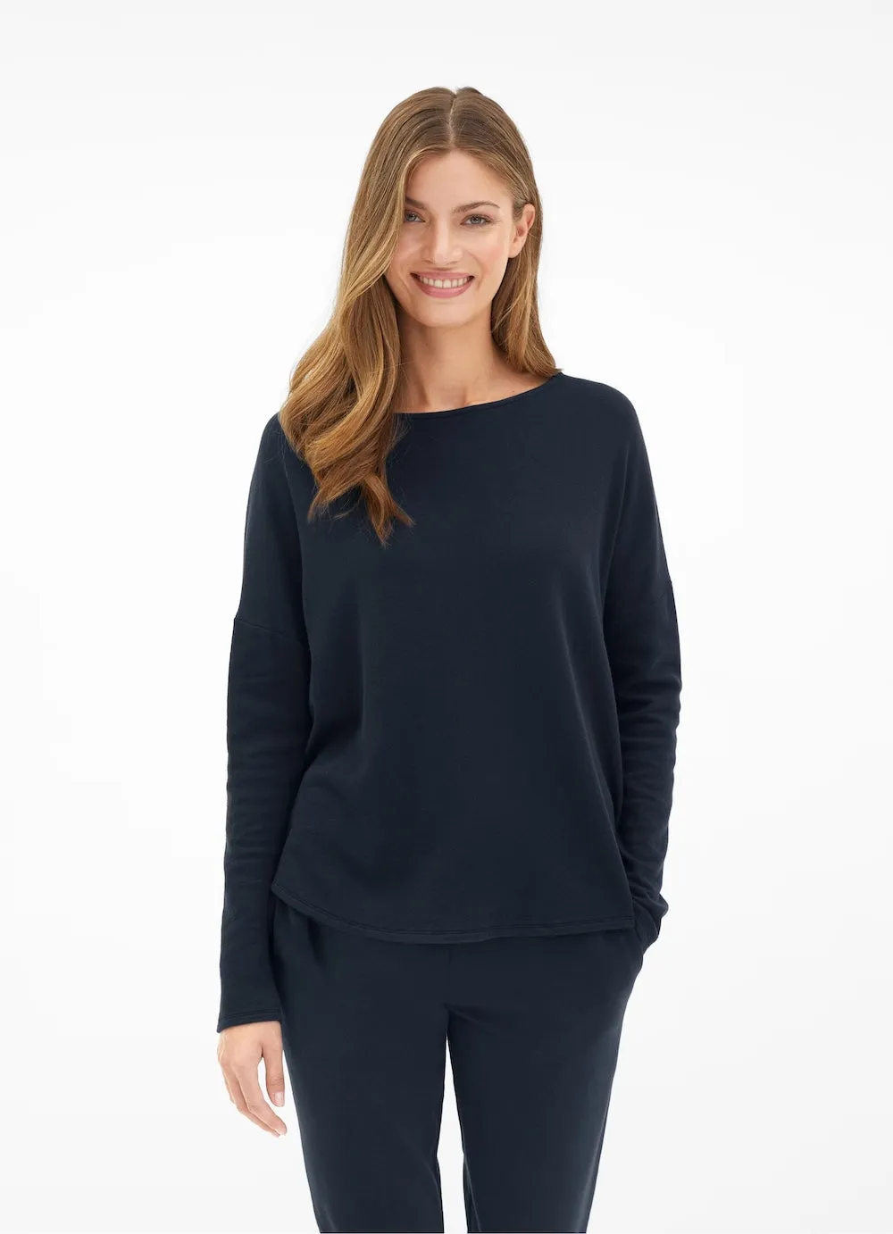 Navy Nadja Cashmix Sweater