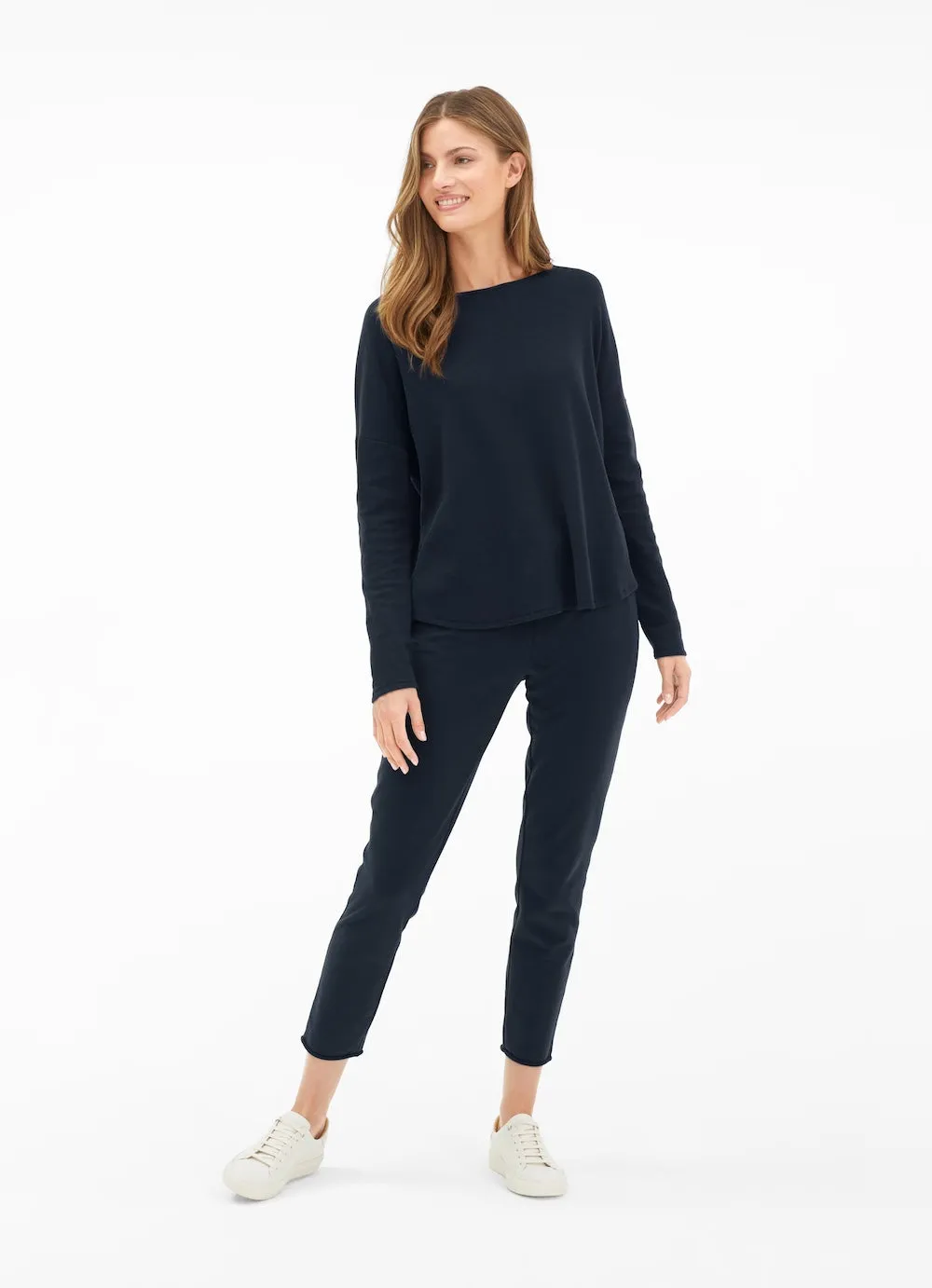 Navy Nadja Cashmix Sweater