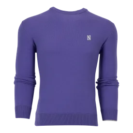 Northwestern Tomahawk Cashmere Crewneck Sweater