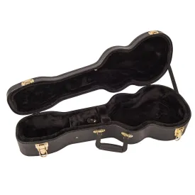 On Stage Hardshell Case ~ Tenor Ukulele ~ Black