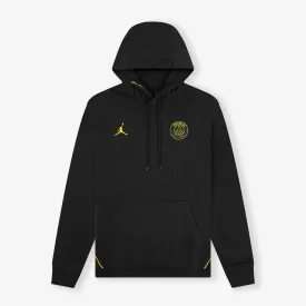 Paris Saint-Germain Fleece Hoodie - Black