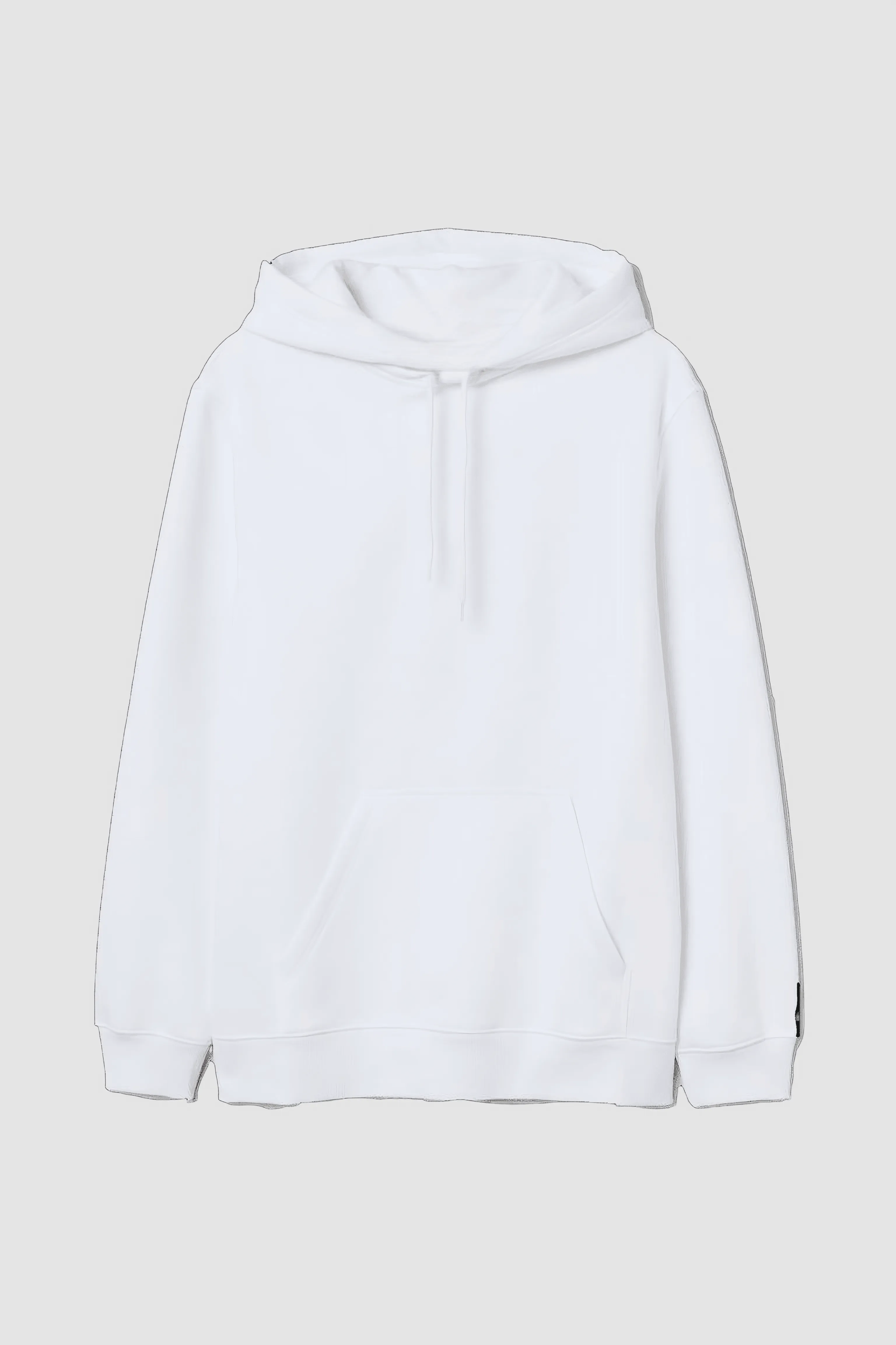 Plain White Hoodie