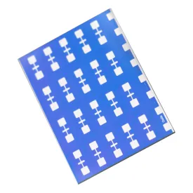 Platinum OFET Test Chips, High Density