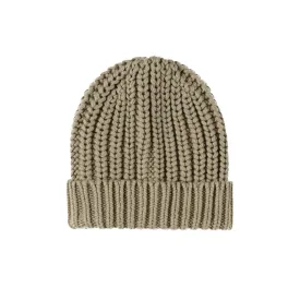 Quincy Mae - Organic Chunky Knit Beanie - Olive