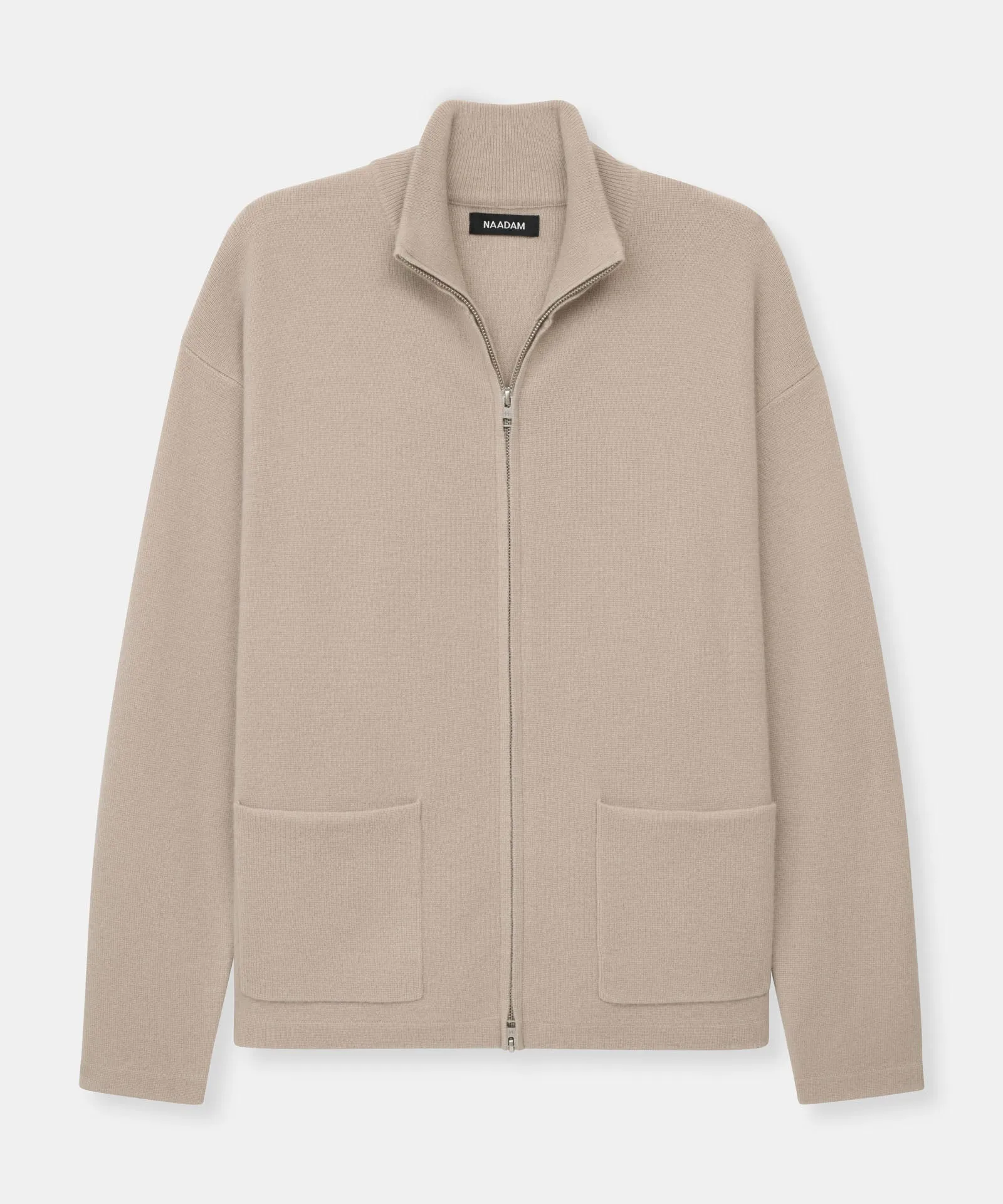 Signature Cashmere Zip-Up Sweater Jacket