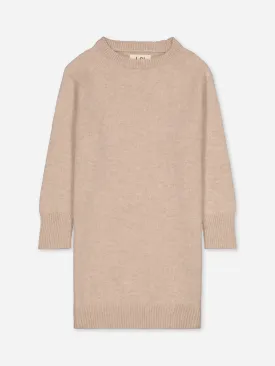 SWEATER DRESS BEIGE