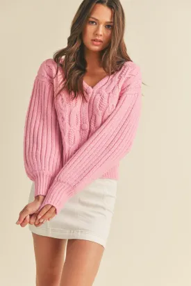 sweetheart cardigan