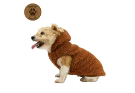 Teddy Sherpa Dog Fleece Terracotta