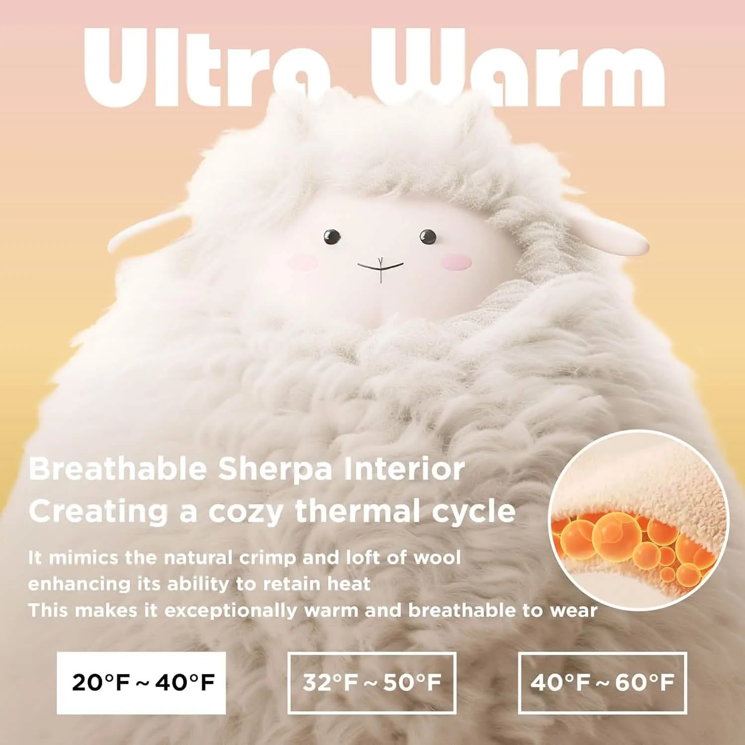 Ultra Plush Sherpa Blanket Hoodie with Large Pocket