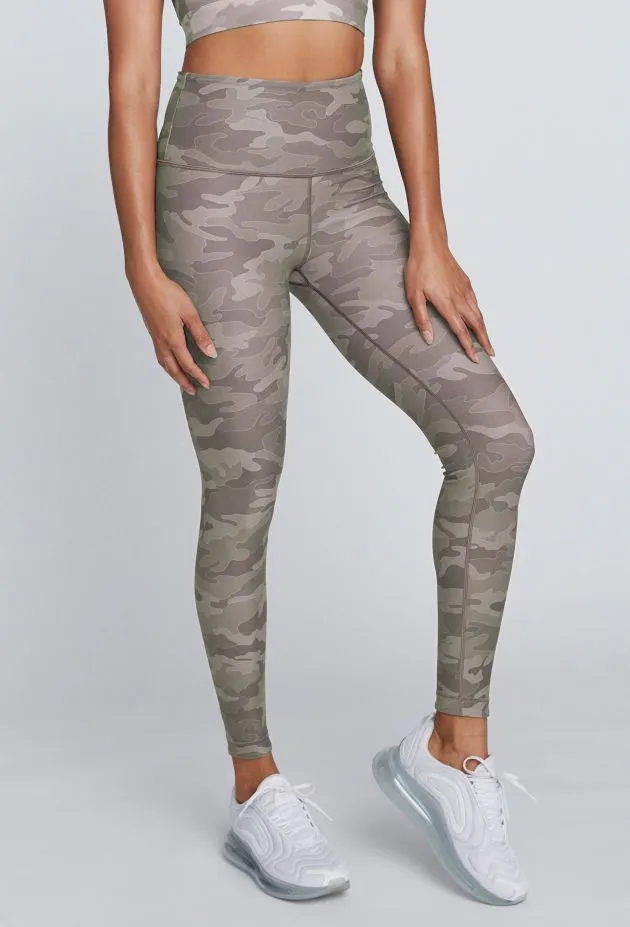 Wear It To Heart Truffle Camo Reversible Legging