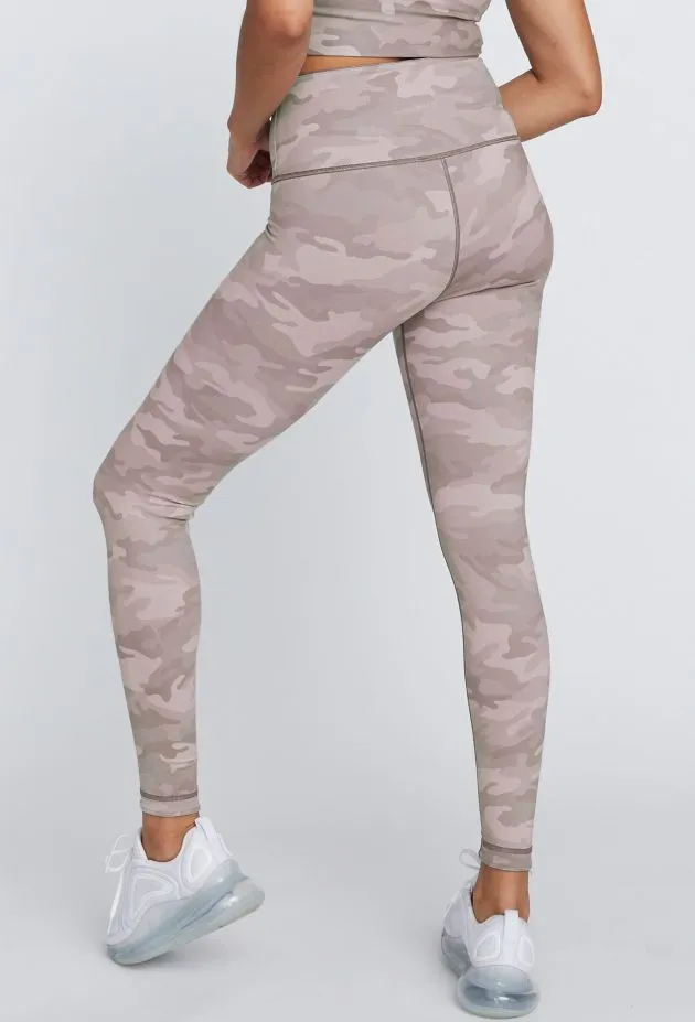 Wear It To Heart Truffle Camo Reversible Legging