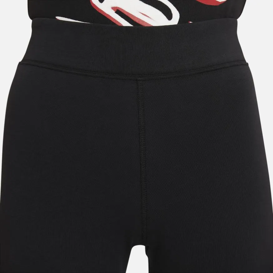 Women's Nike Sportswear Essential High-Waisted Logo Leggings Black