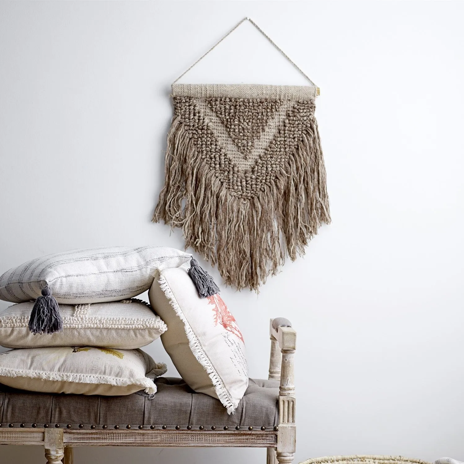 Wool Macrame Wall Hanging