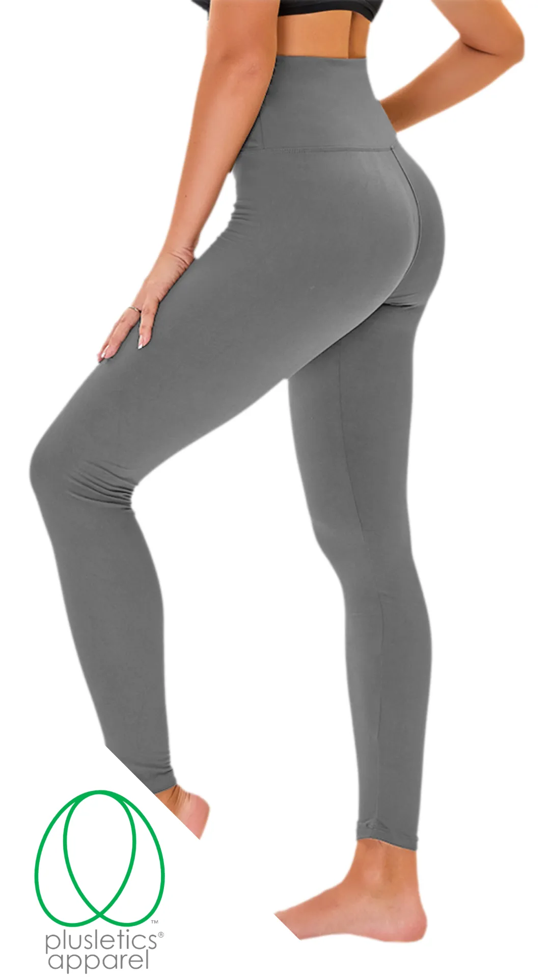 Yoga Leggings Plus 18 - 26 -  Steele