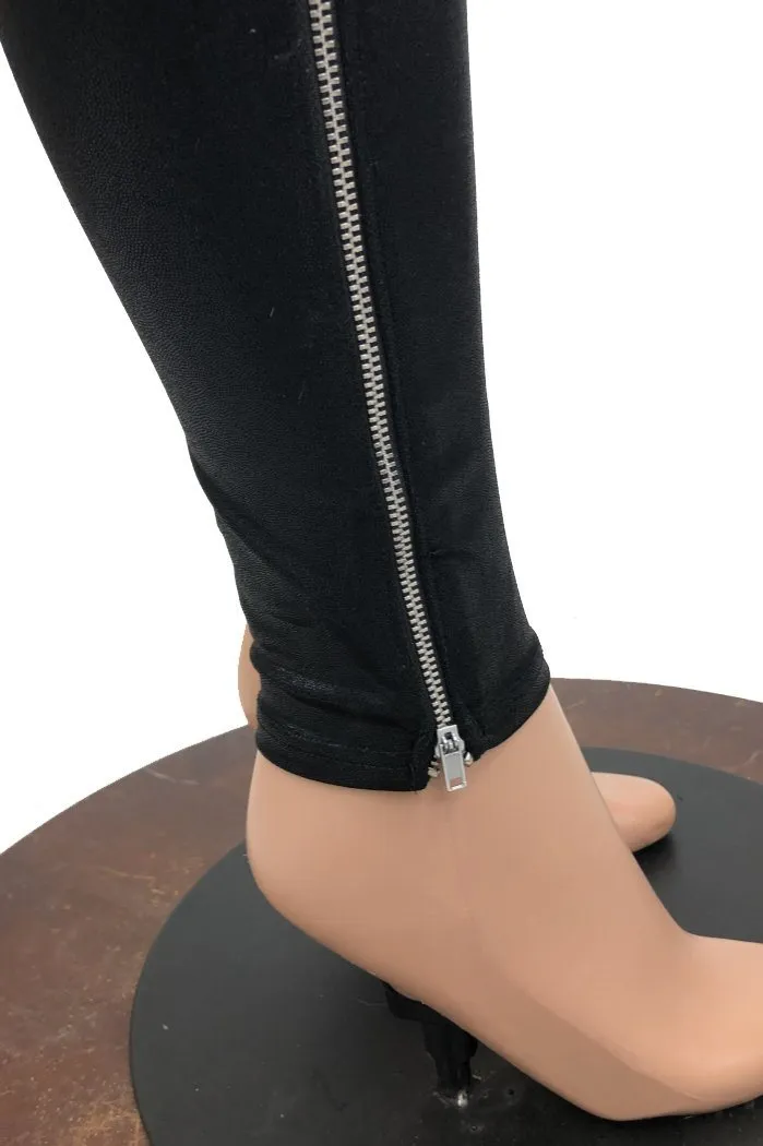 Zip Away High Waist Leggings